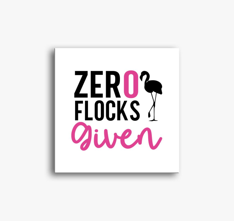 Flamingo zero flocks slika na platnu
