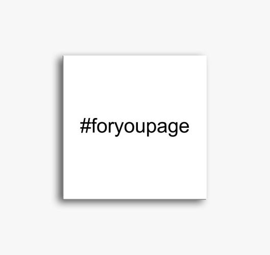 foryoupage slika na platnu