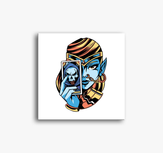 Tarott slika na platnu