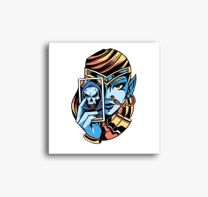 Tarott slika na platnu