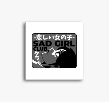 Sad Girl Club slika na platnu