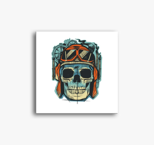 Gear Skull slika na platnu