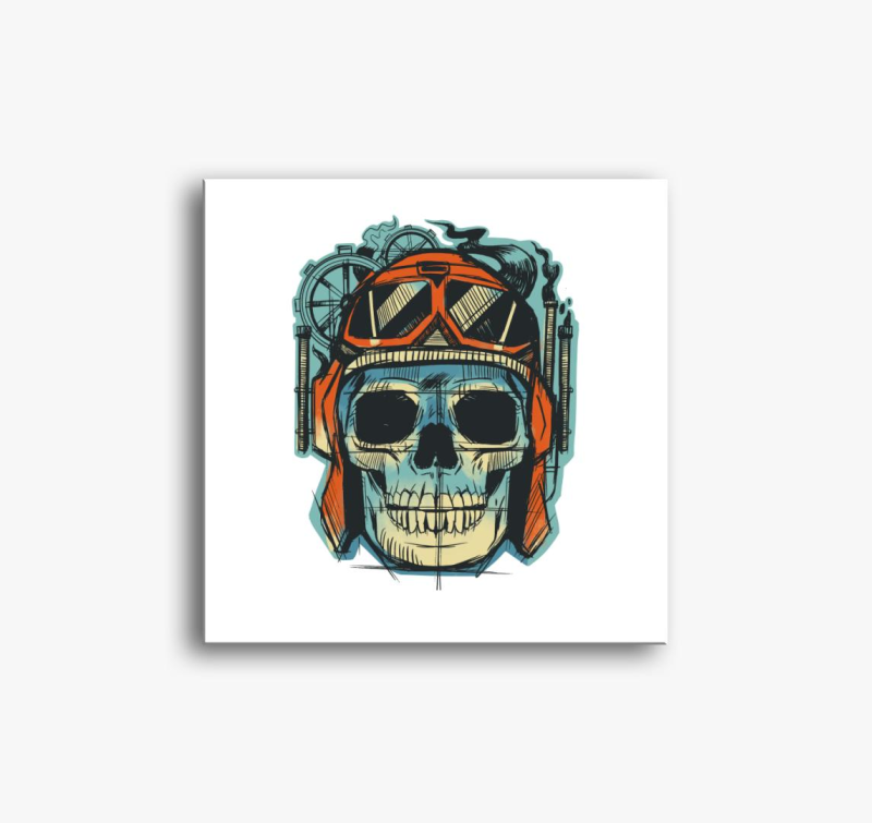 Gear Skull slika na platnu