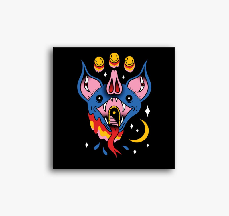 Barlang slika na platnu