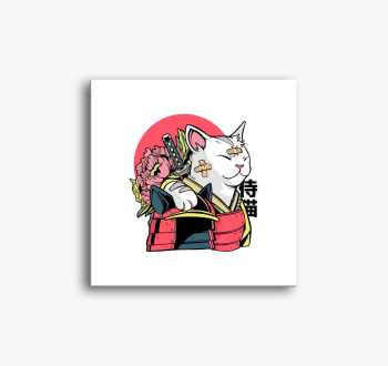 Samurai Cica slika na platnu