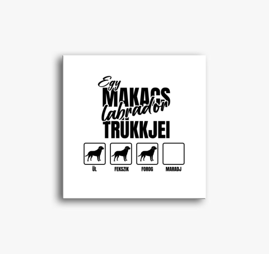 makacs labrador slika na platn...