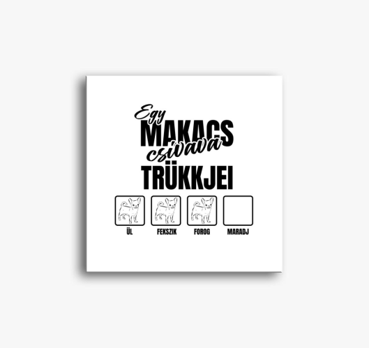 makacs csivava slika na platnu