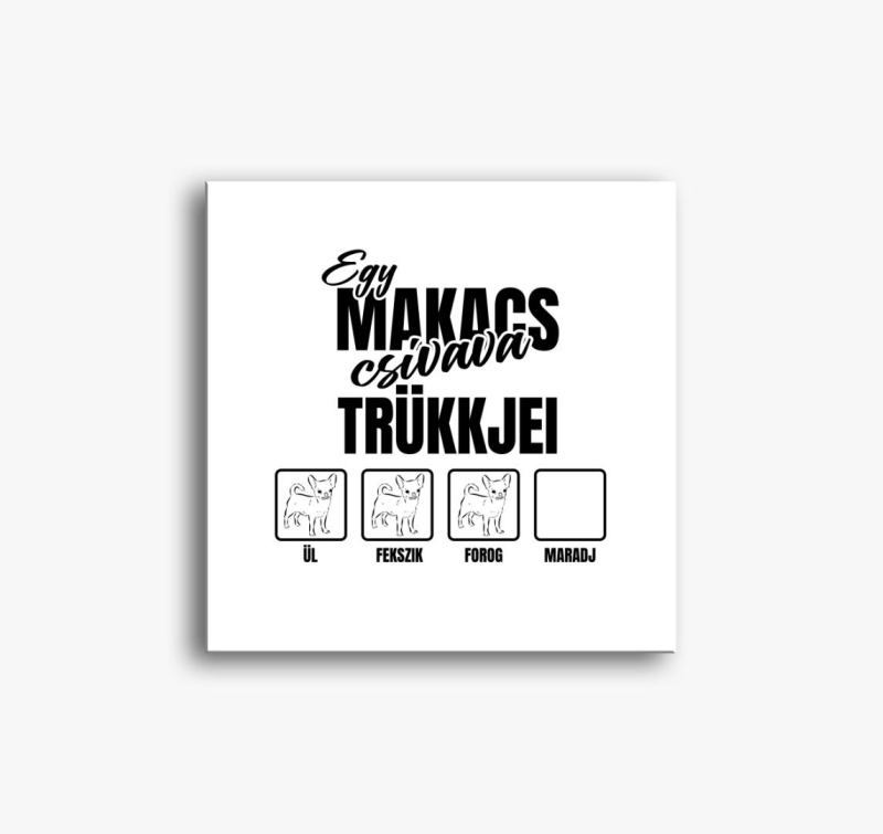 makacs csivava slika na platnu