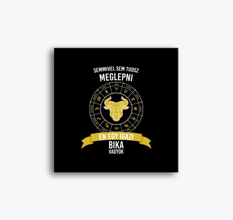 Igazi bika sem - bika slika na platnu