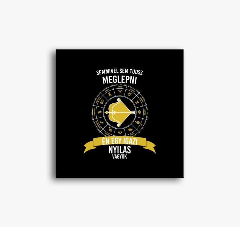 Igazi nyilas sem - nyilas slika na platnu