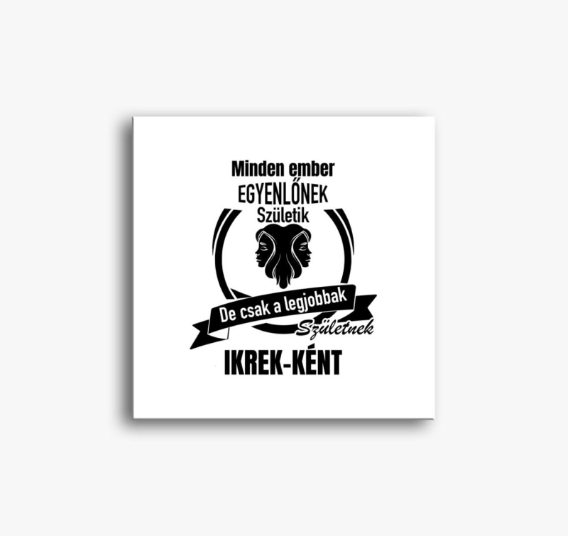 legjobbak - ikrek slika na platnu