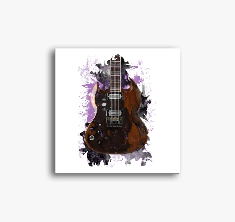 Tony Iommi Old Boy Kitara slika na platnu