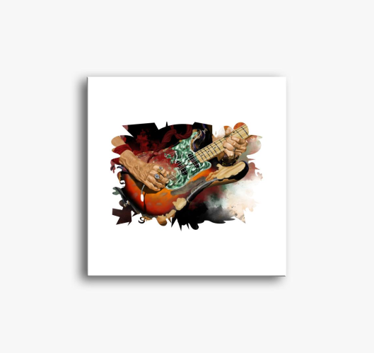 Joe Perry kitara slika na plat...