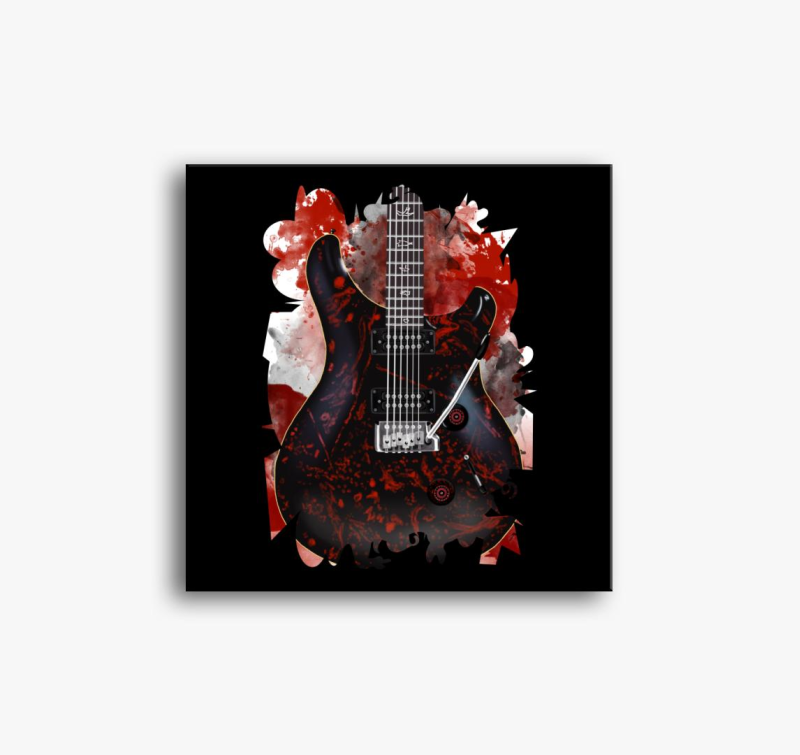 Orianthi kitara slika na platnu