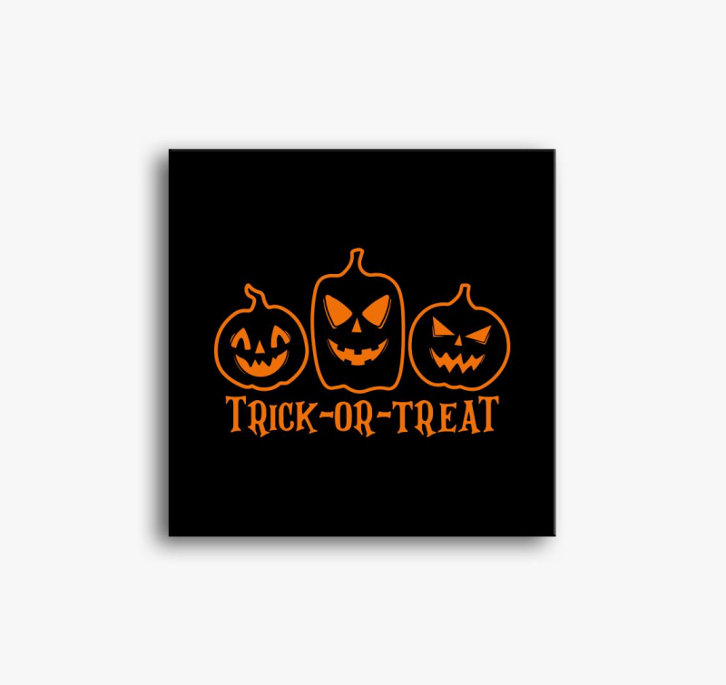 trick or treat pumpkins slika na platnu