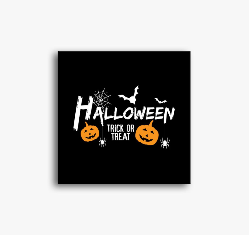 trick or treat halloween slika na platnu