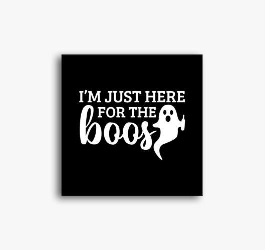 here for boos slika na platnu