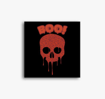 boo red skull slika 