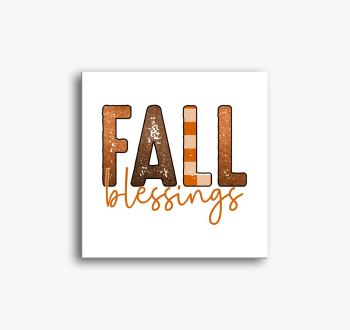 Fall blessings slika na platnu