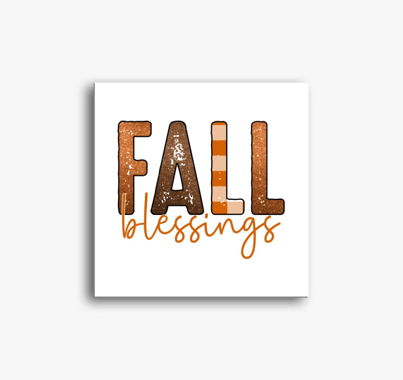 Fall blessings slika na platnu