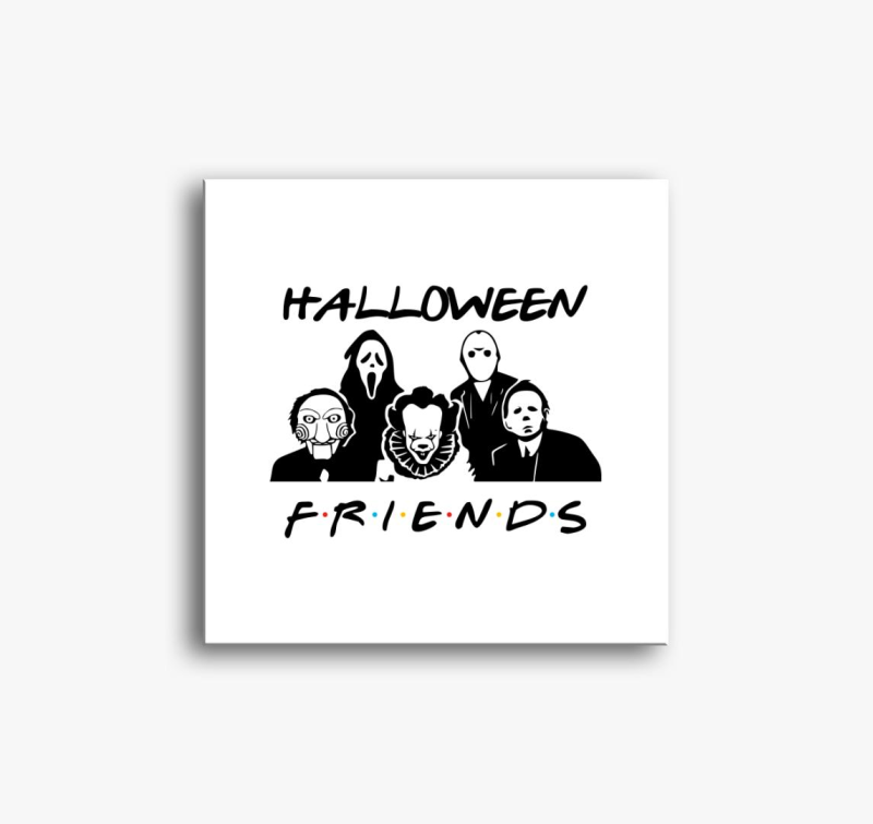 Halloween friends halloween slika na platnu