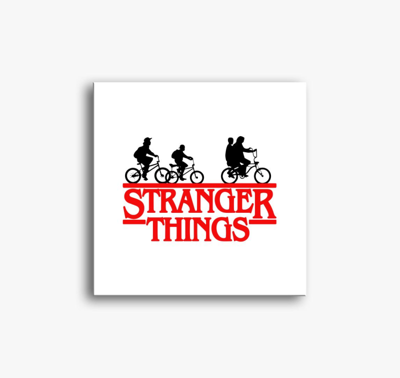 Stranger Things bicaj slika na platnu
