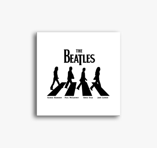 Beatles slika na platnu