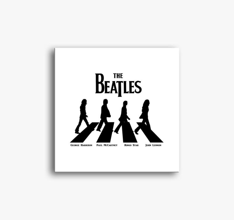 Beatles slika na platnu