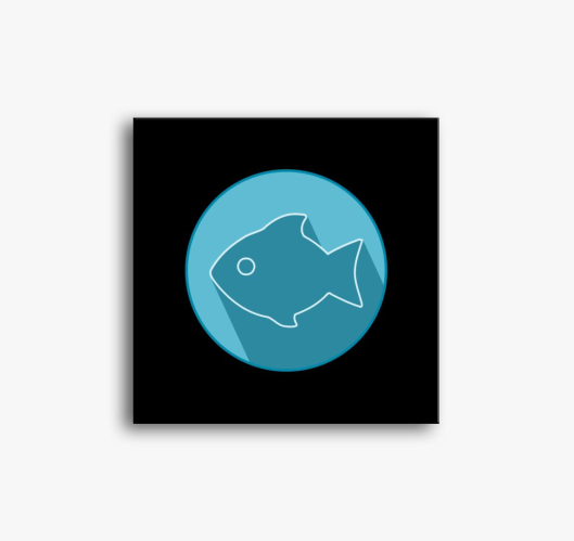 Ikon halas slika na platnu