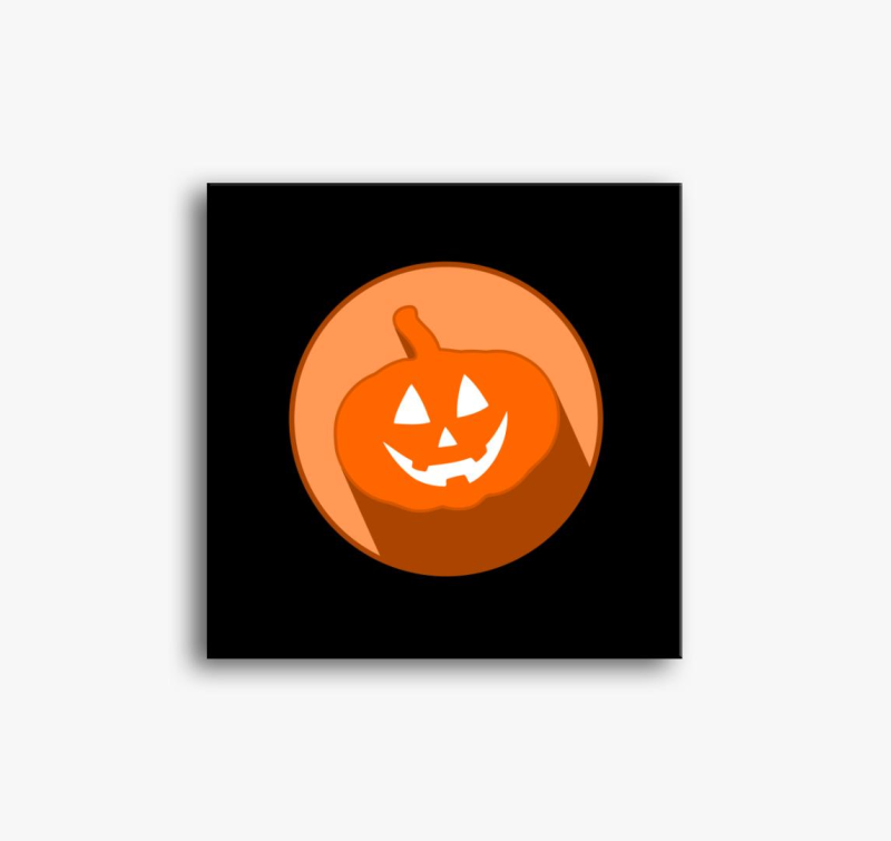 Ikon halloweenes slika na platnu