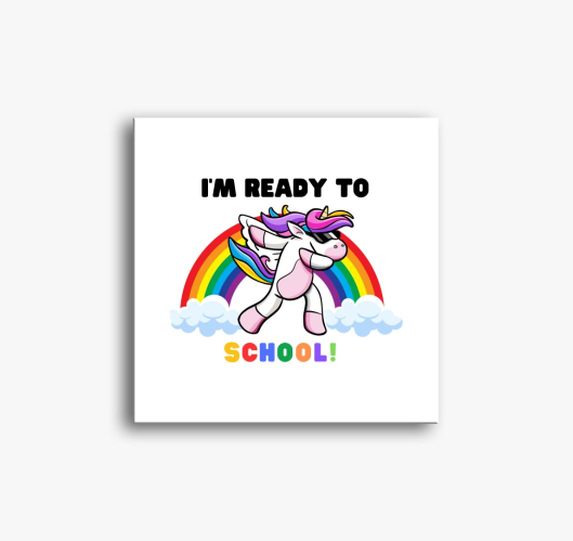 I'm ready to school! slika na ...