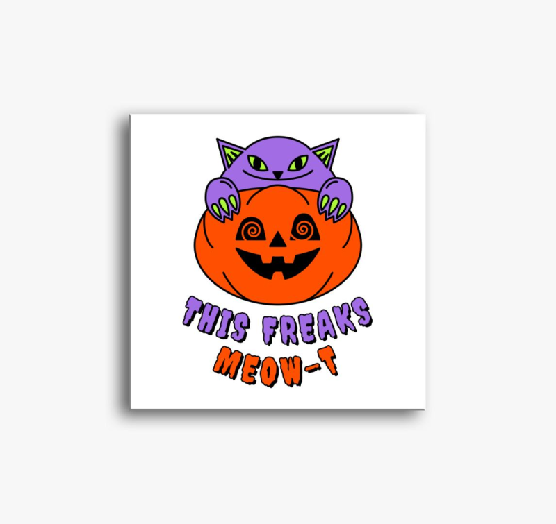 THIS FREAKS MEOW-T (HLWN) slika na platnu