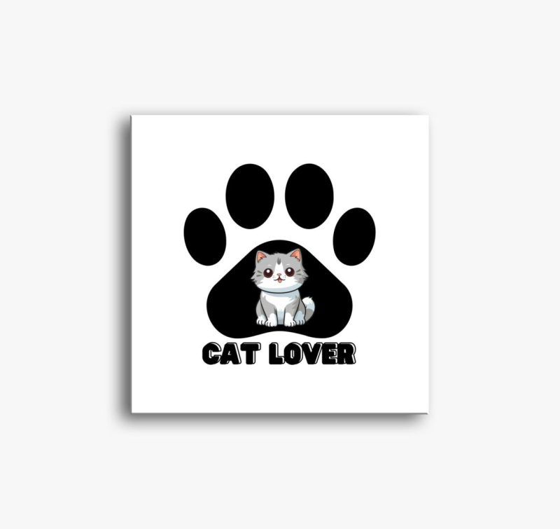Cat Lover Tappancs slika na platnu