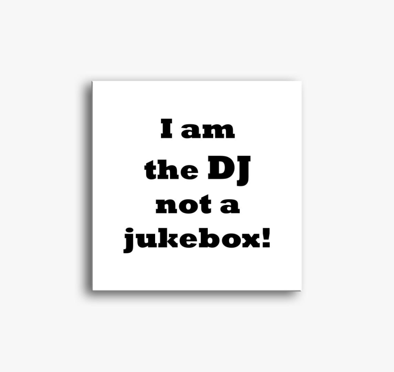 DJ jukebox slika na platnu