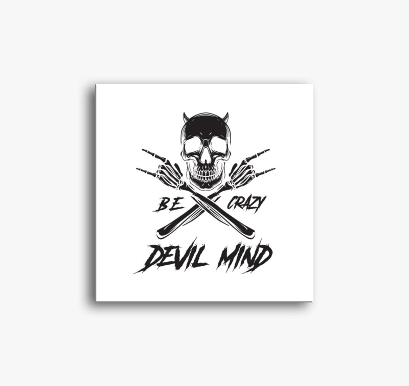 Devil mind slika na platnu