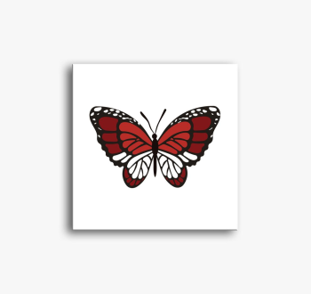 rdeča slika na platn