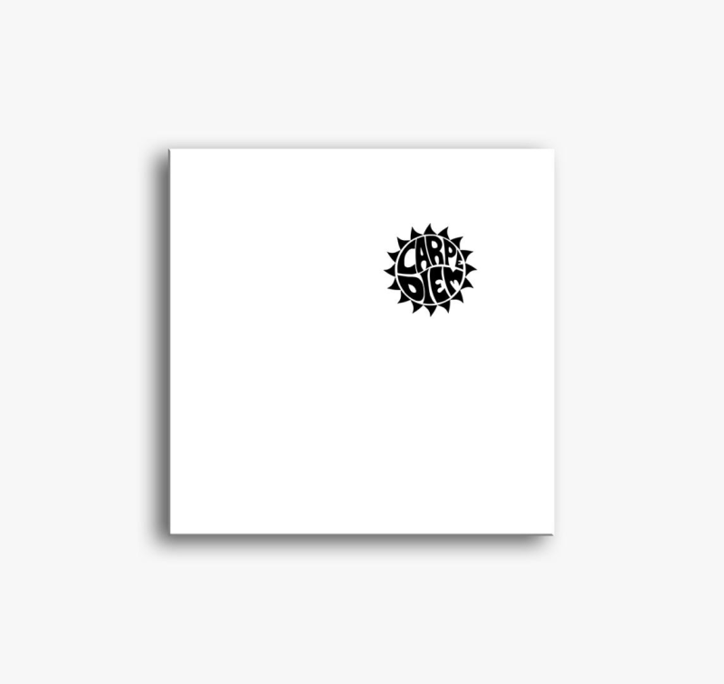 CarpeDiem black slika na platnu