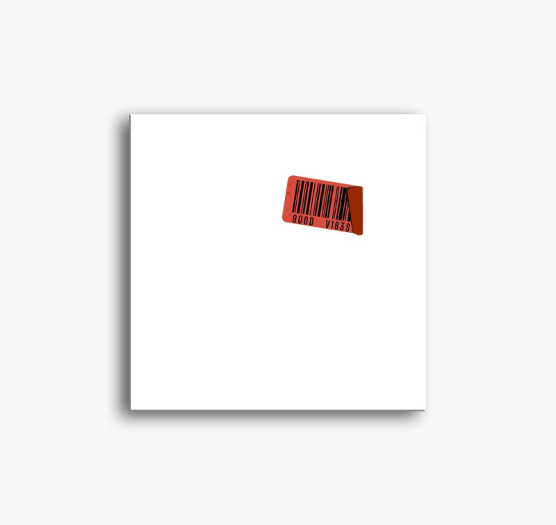 Good vibes sticker slika na platnu