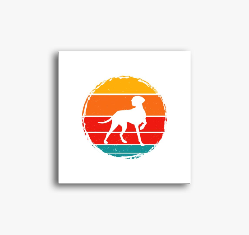 Vizsla slika na platnu