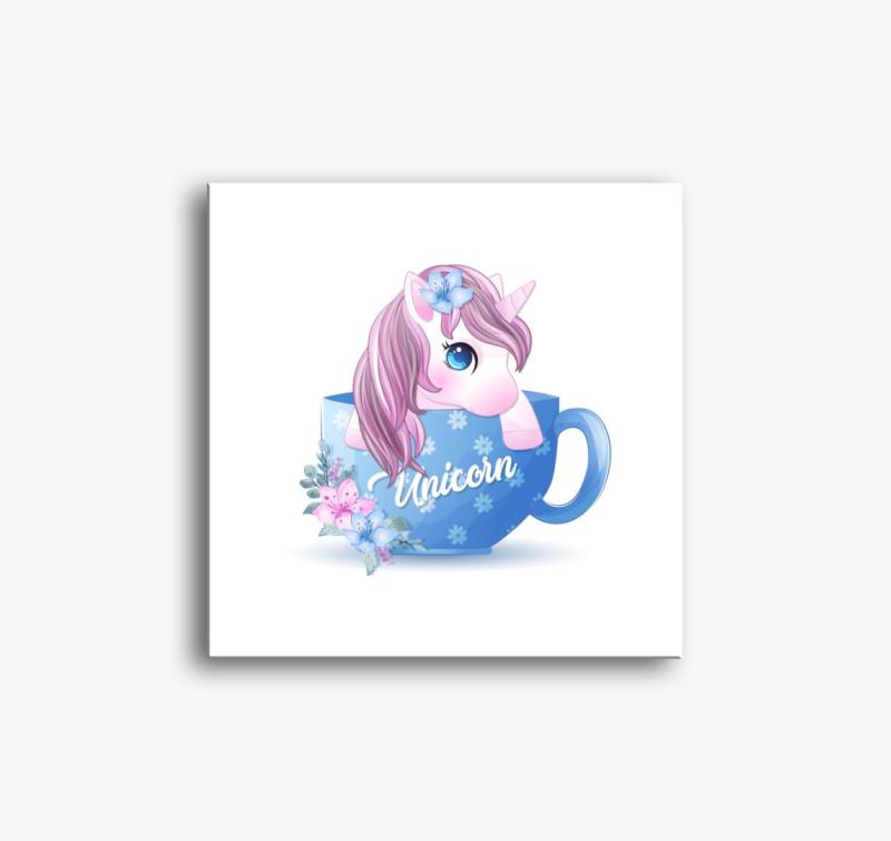 Unikornis slika na platnu