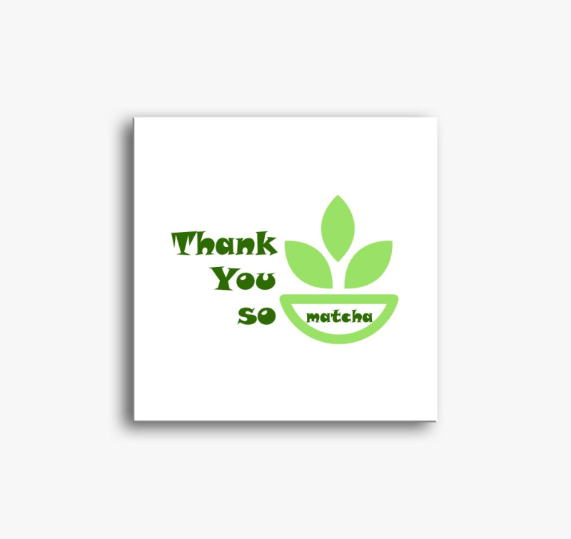 so matcha slika na platnu