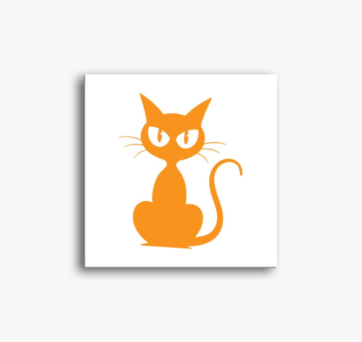 Halloween macsek slika na plat...