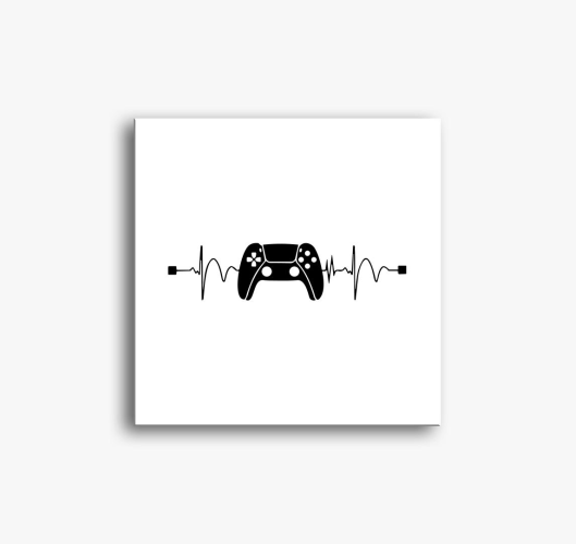 Gaming love slika na platnu