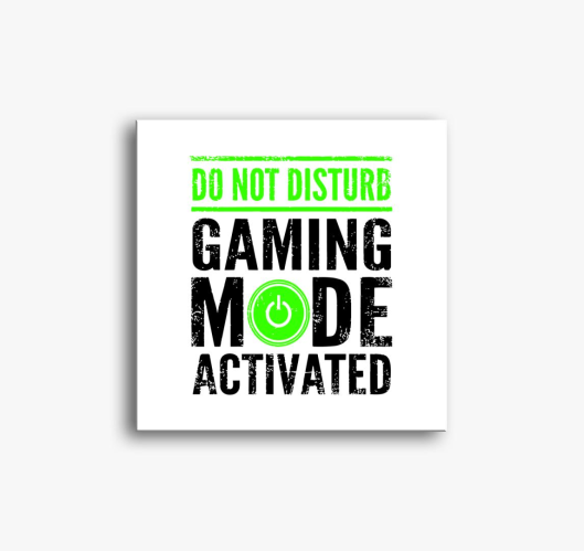 Do not disturb slika na platnu