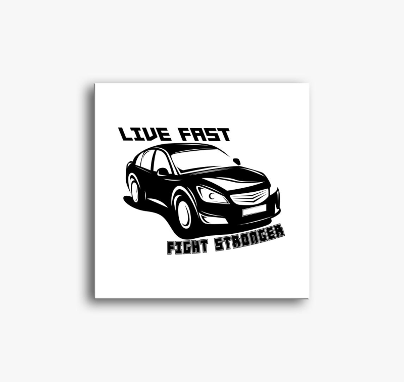 Live fast 6 slika na platnu