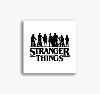 Stranger Things 5 sziluett slika na platnu
