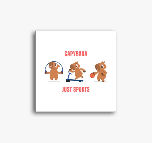 Capybara Just Sports slika na ...