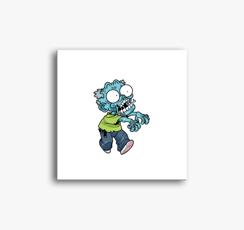 Halloween Spooky Zombie slika na platnu