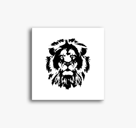 Lion slika na platnu