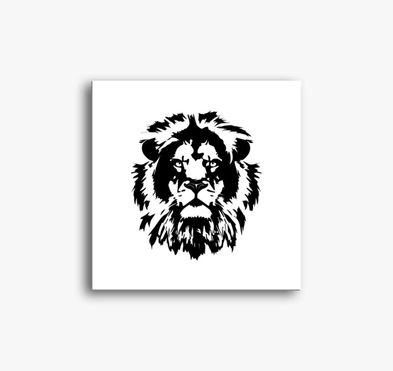 Lion slika na platnu